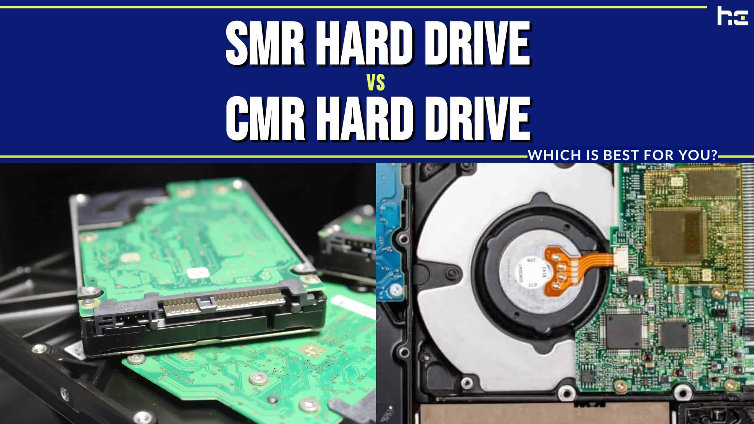 SMR Hard Drive vs CMR Hard Drive