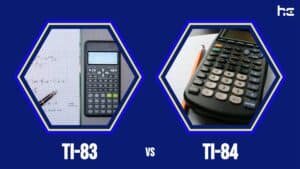 TI-83 vs. TI-84