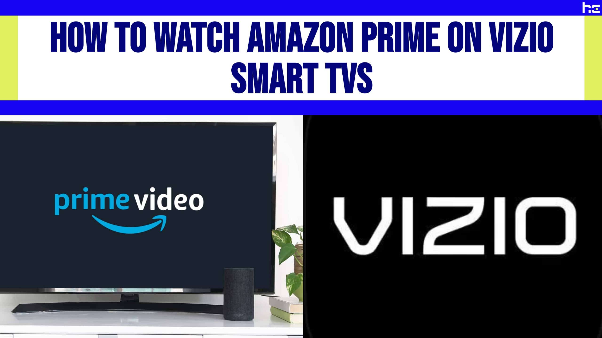 watch prime on vizio smart tv