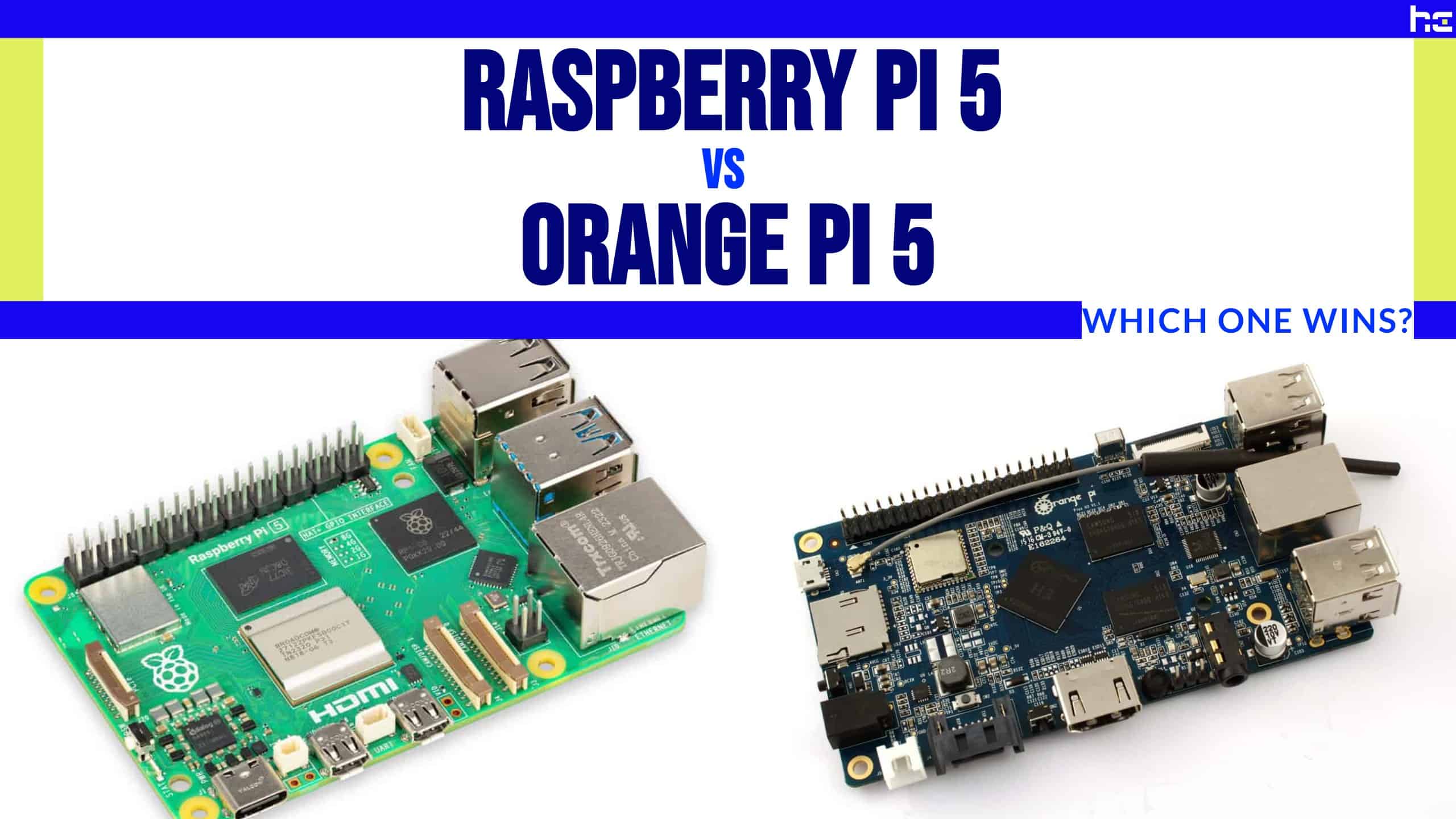 raspberry pi 5 vs. orange pi 5