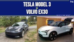 Tesla Model 3 vs Volvo EX30 featured image