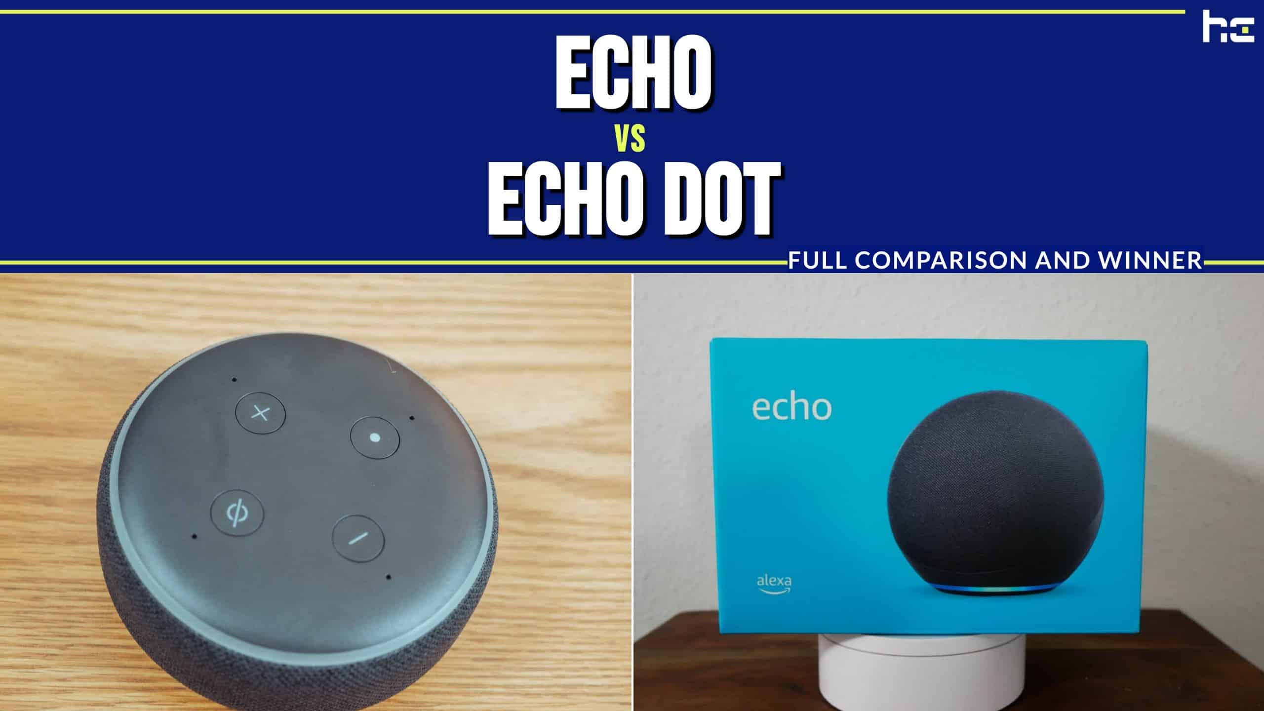 Echo vs Echo Dot
