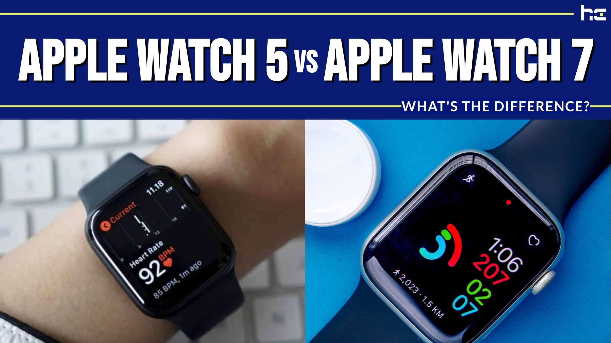 featured image for Apple Watch 5 vs Apple Watch 7