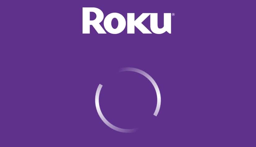 Roku ultra app loading screen.