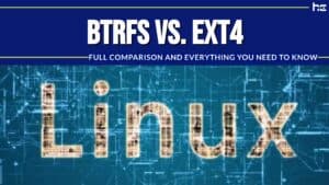Btrfs vs. EXT4 infographic