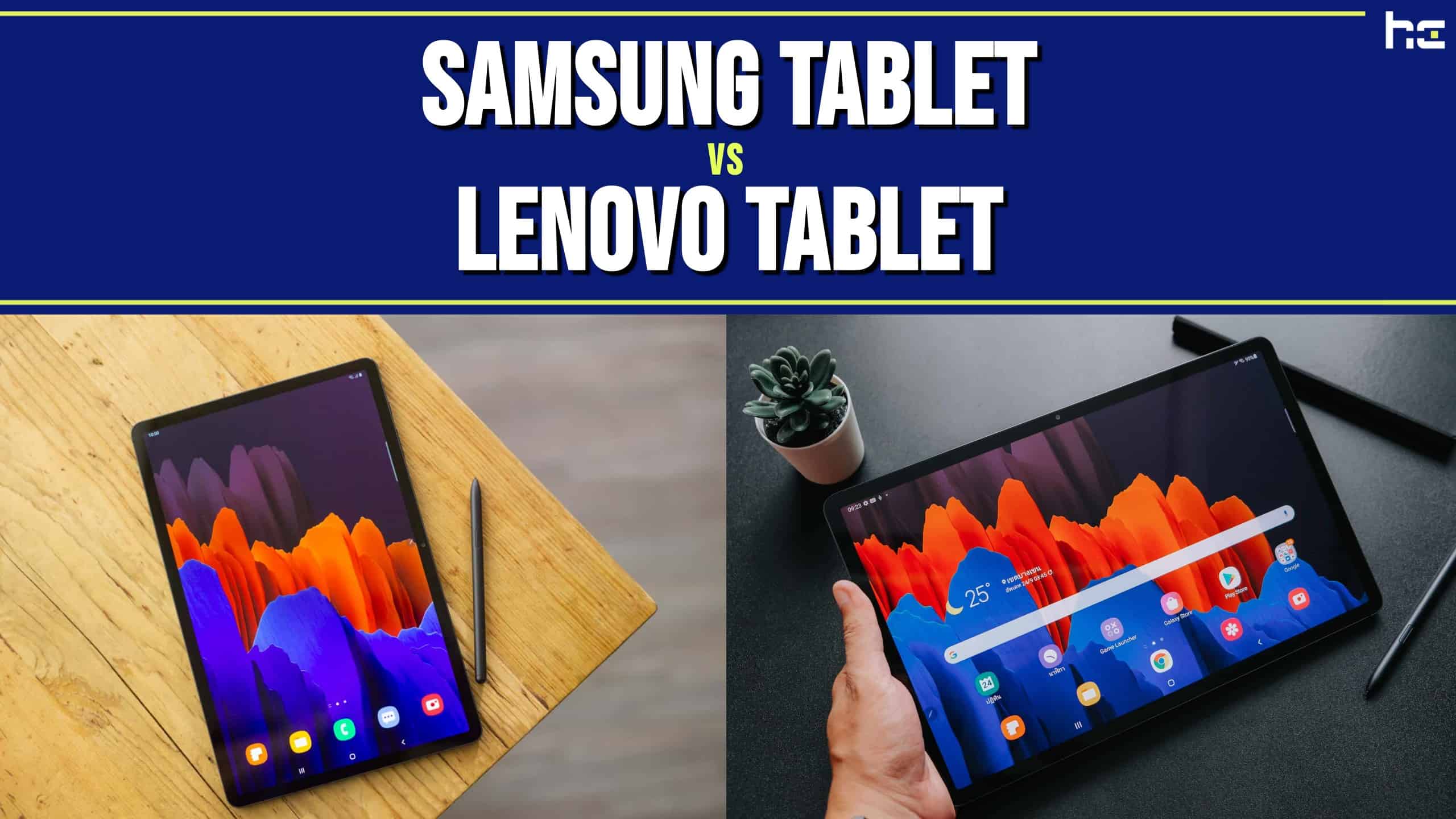 Samsung Tablet vs Lenovo Tablet featured image