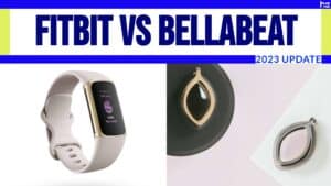 Fitbit vs Bellabeat fitness trackers compared side by side.