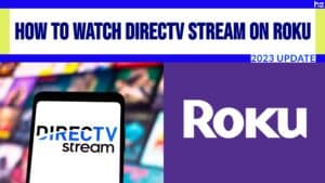 DirecTV and Roku logos side by side.