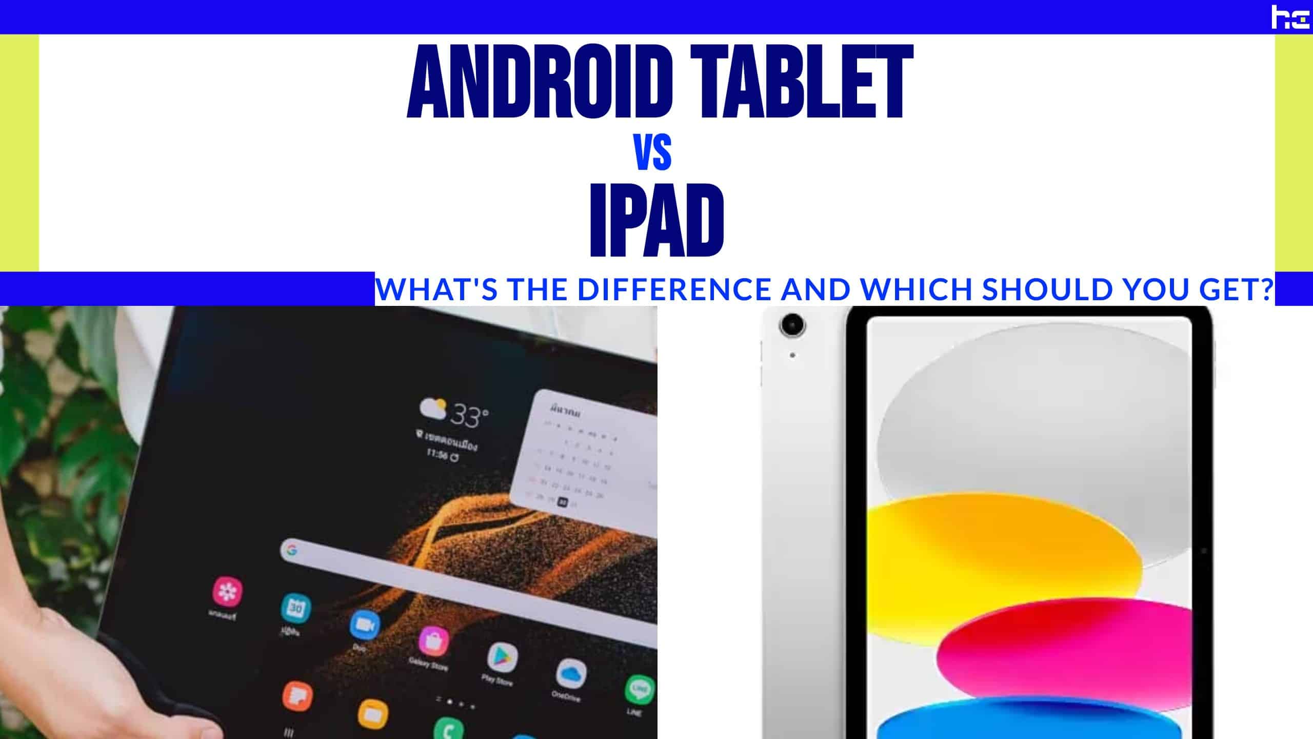 Android Tablet vs iPad featured image