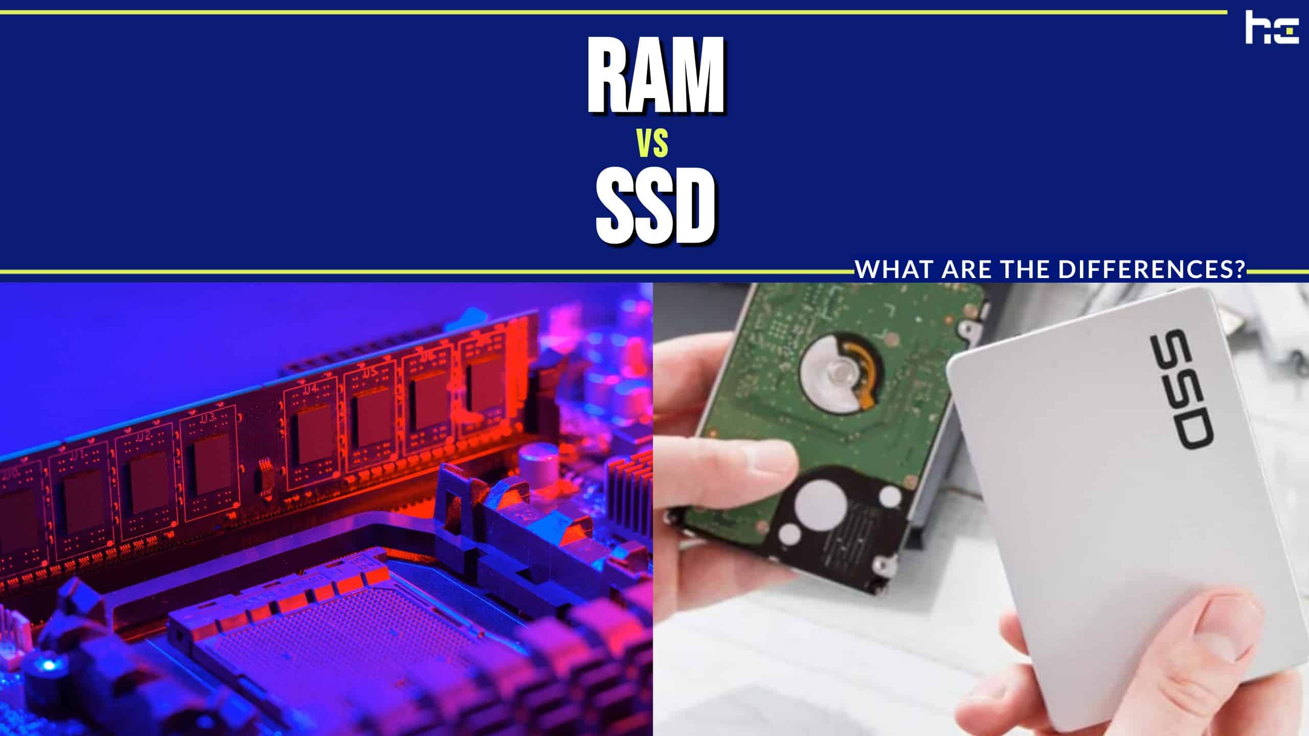 RAM vs SSD