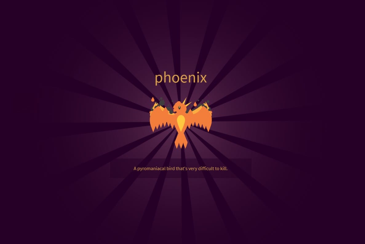 a Phoenix in Little Alchemy 2