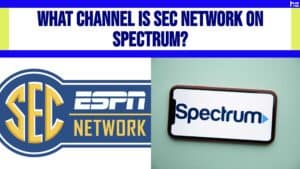 SEC Network logo next to Spectrum logo.