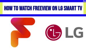 Freeview logo with LG logo.