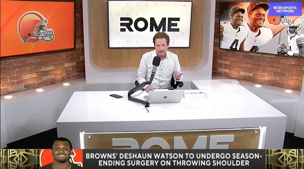 Still of The Jim Rome Show from CBSSN.