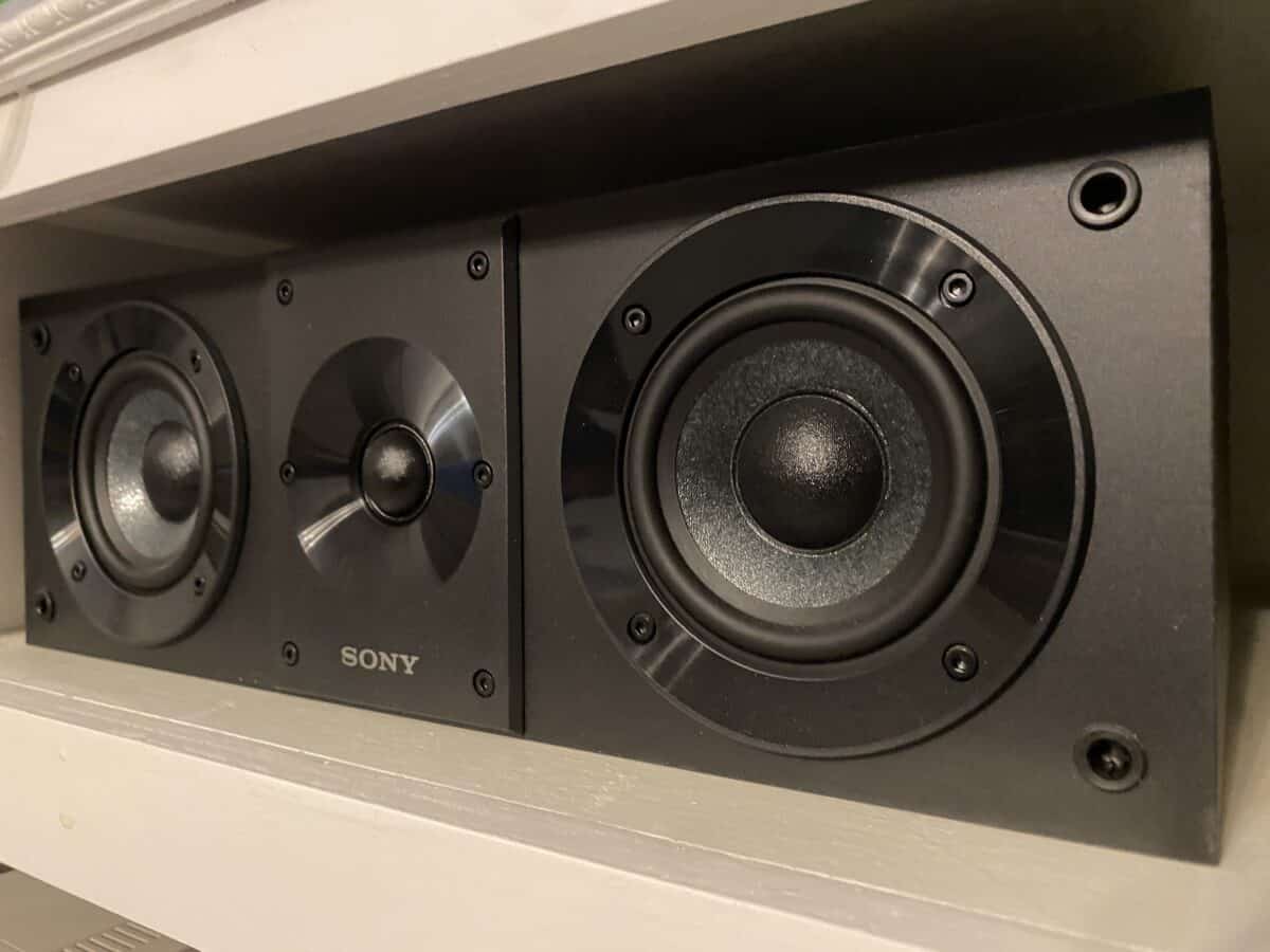 Sony SSCS8 center channel surround speaker