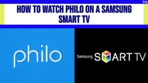 Philo and Samsung logos side by side.