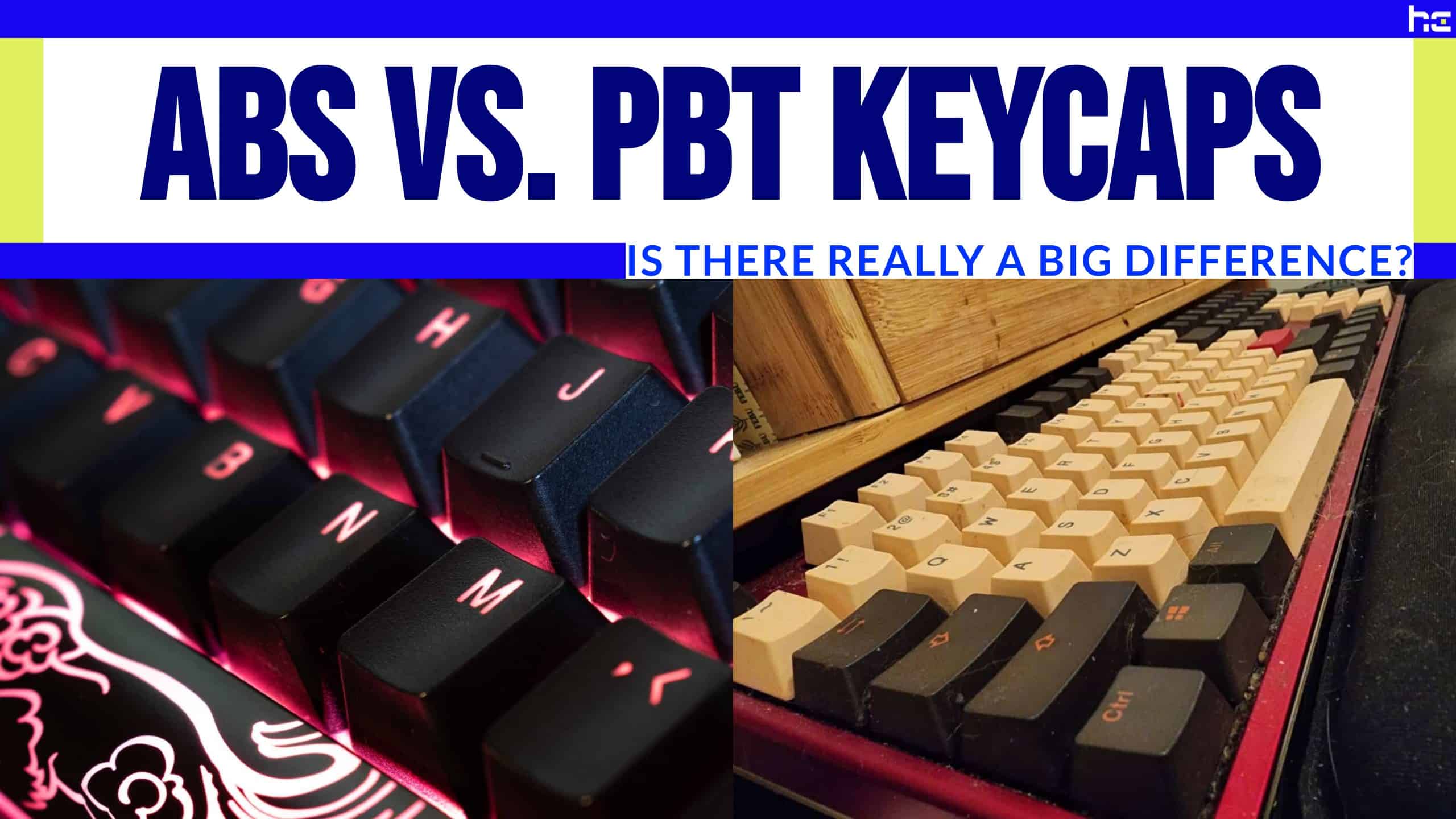 ABS vs PBT vs Rubber! What Are The Best Budget Keycaps in 2023? [RK61  Giveaway Closed] 