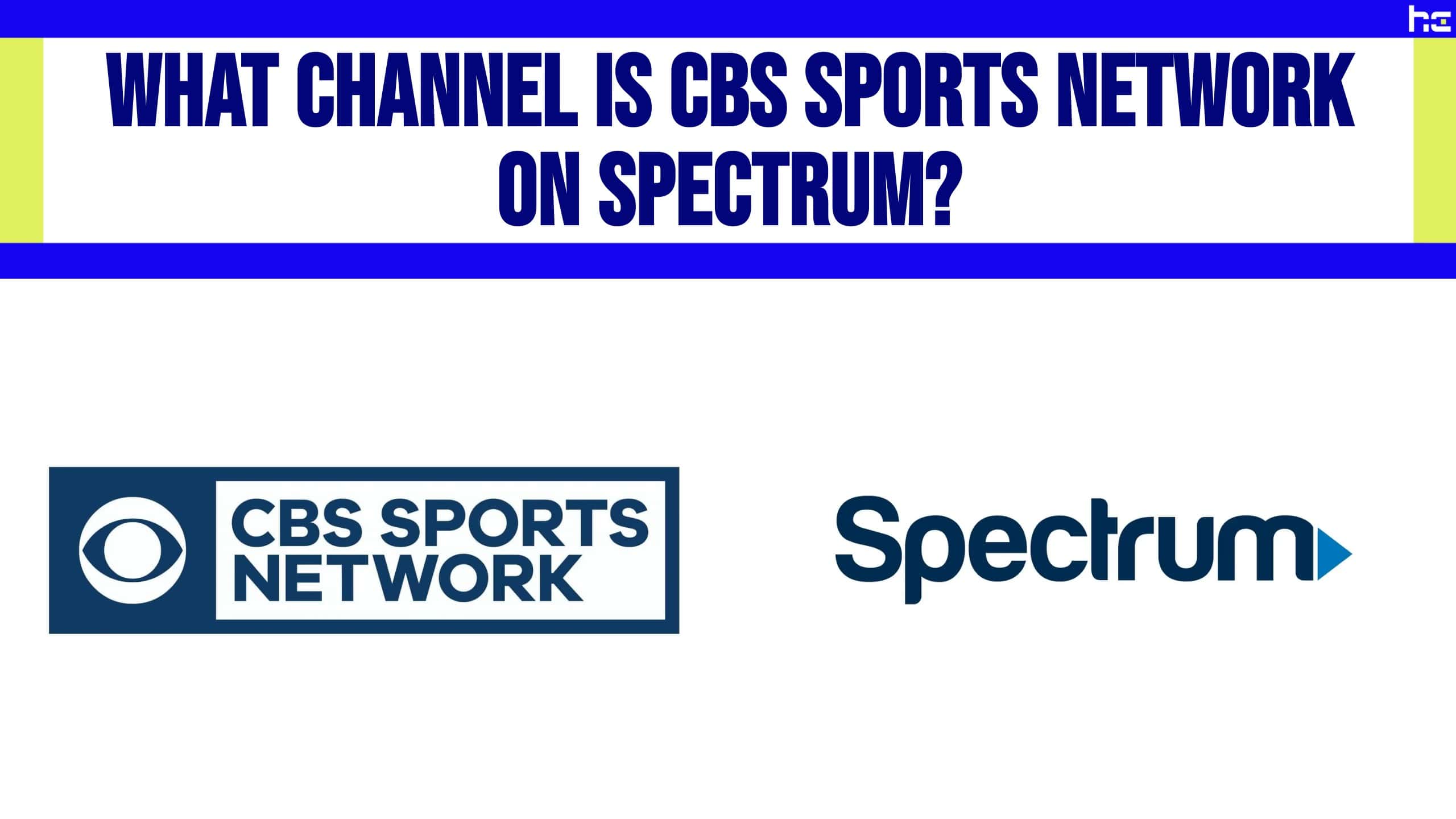 cbs sports network on spectrum