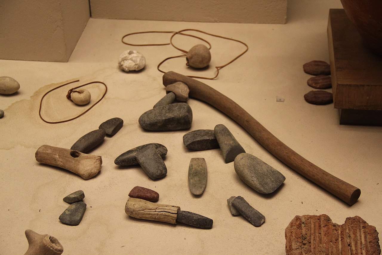 Neolithic stone tools from Ancient Greece