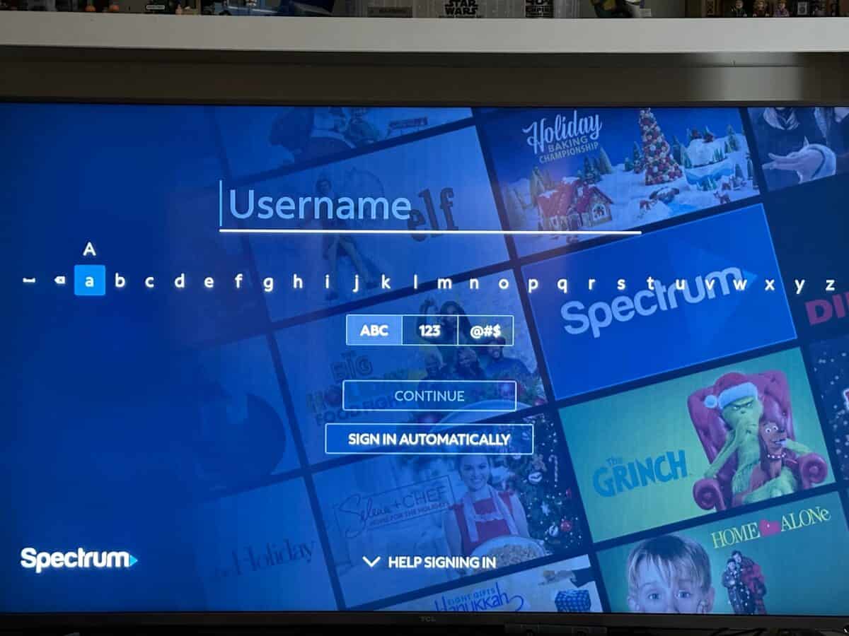 Lg tv have online spectrum app