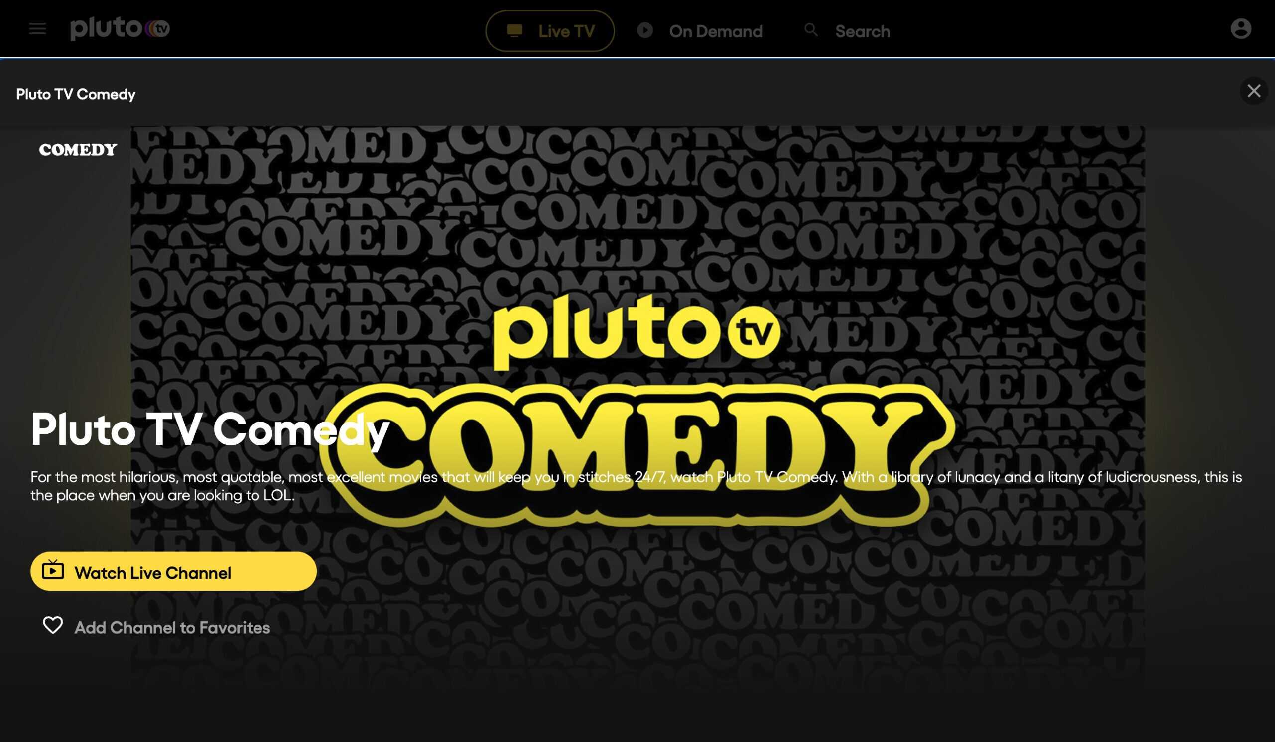 Pluto Comedy