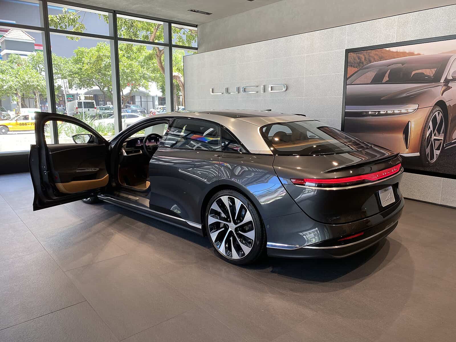 Lucid Air Showroom
