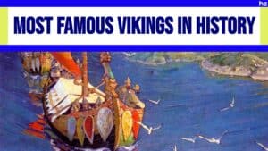 Painting of Vikings.
