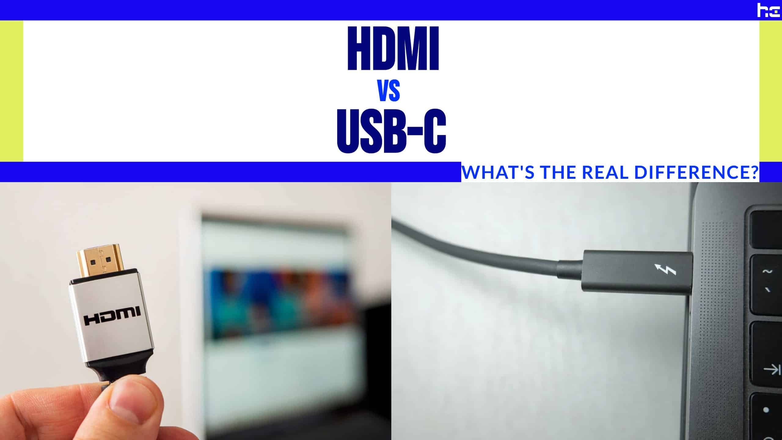 hdmi vs. usb-c