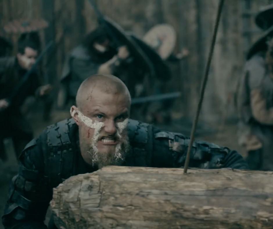Bjorn Ironside and Ivar The Boneless' Epic Battle In The Season 5 Finale of Vikings.