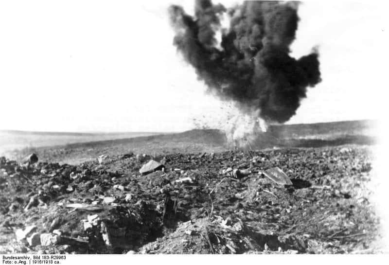 Verdun explosion.