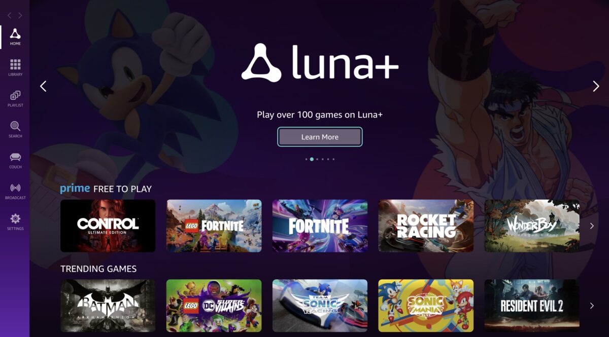 Amazon Luna Gaming