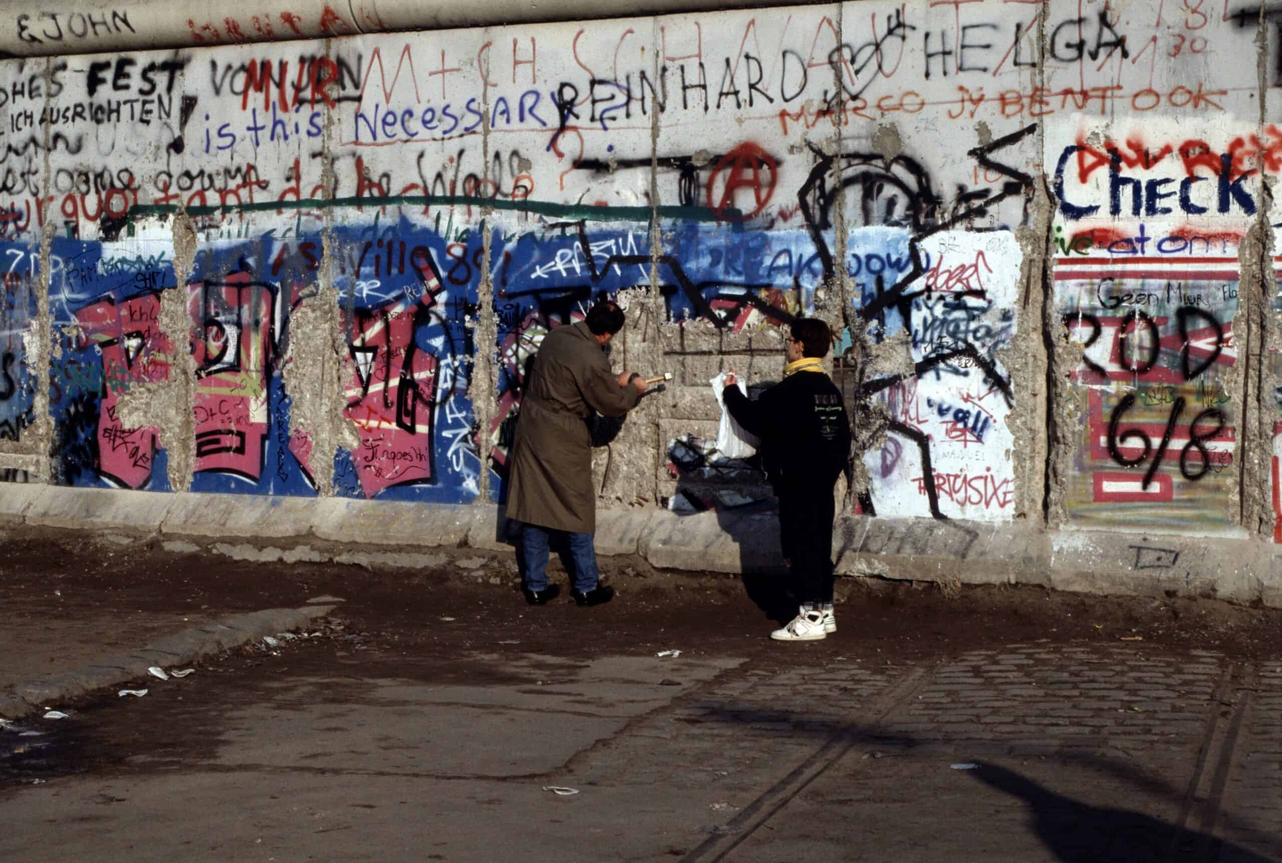 Destruction of the Berlin Wall 