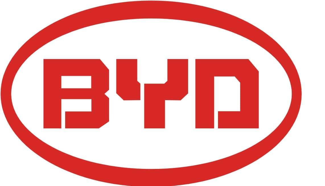 BYD logo.