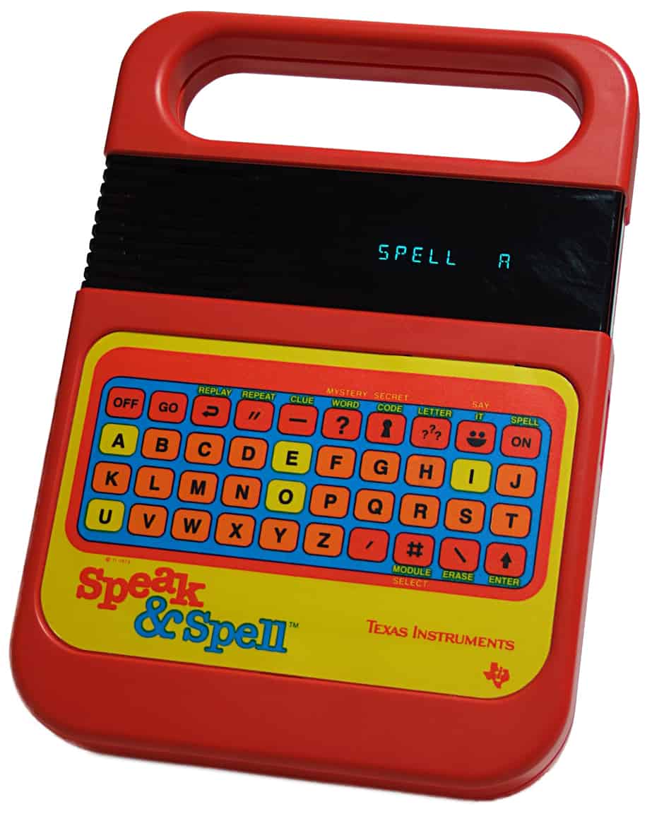Speak & Spell Put a Synthetic Voice in a Toy