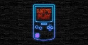Neon signs for gaming