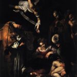 Caravaggio's Nativity with St. Francis and St. Lawrence