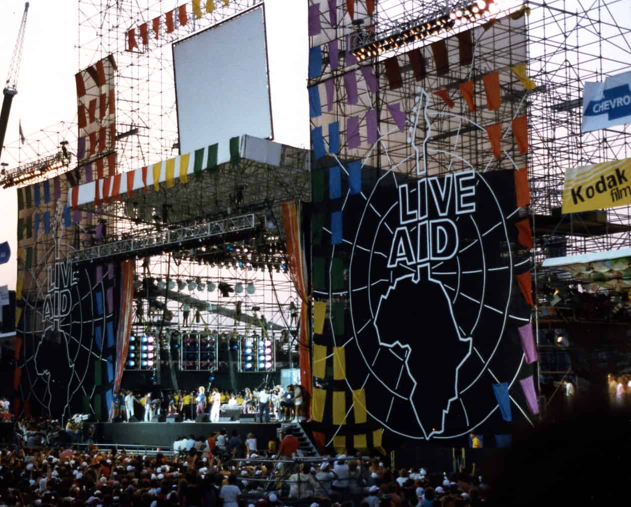 Live Aid Raises Money