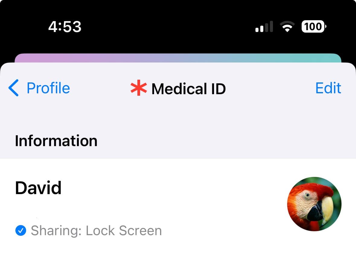 Emergency Information 