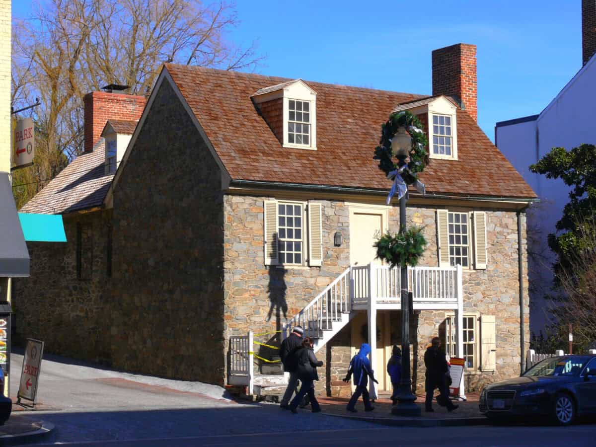 North America, United States, District of Columbia, Washington DC, Old Stone House museum in Georgetown