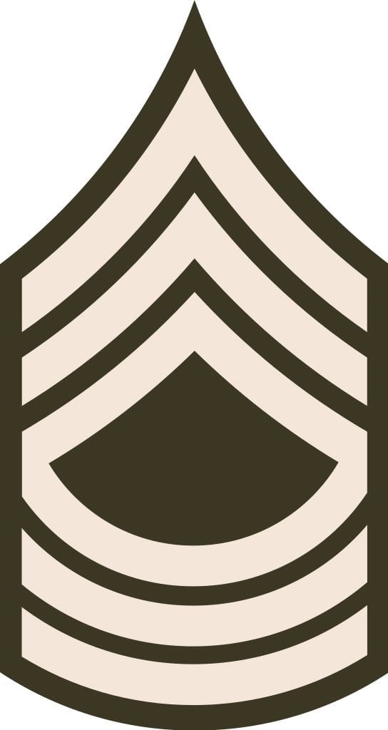 every rank in the army