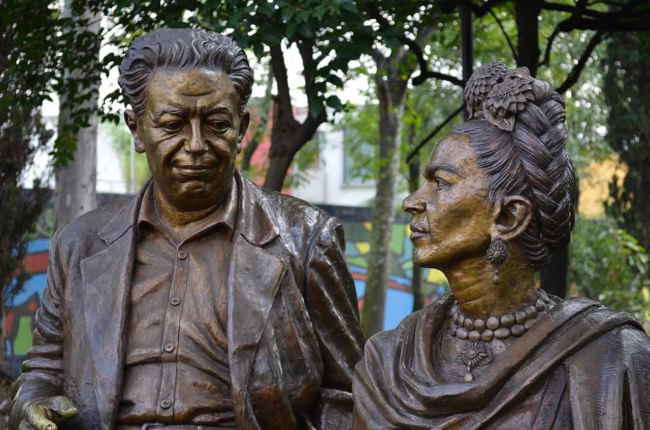 Diego Rivera and Frida Kahlo