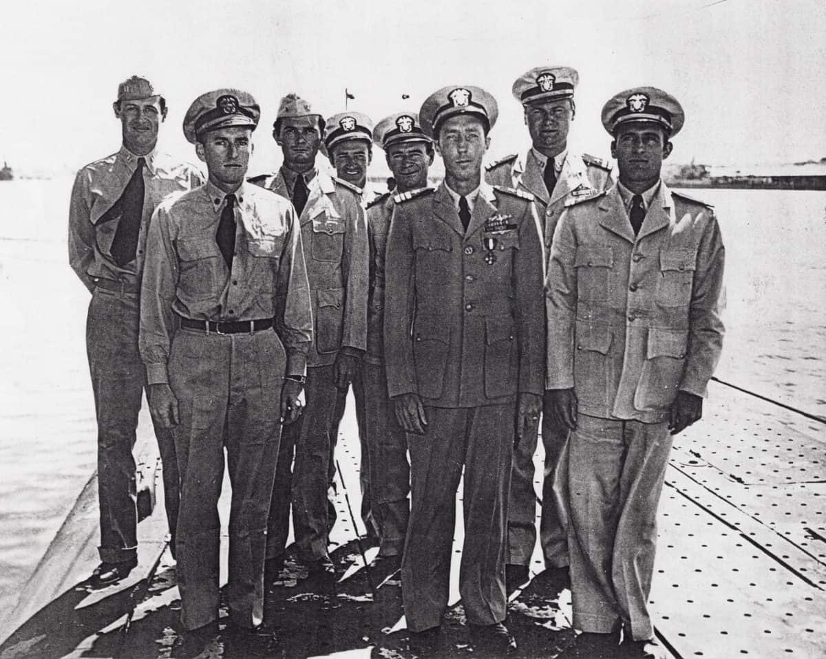 USS Bowfin Officers