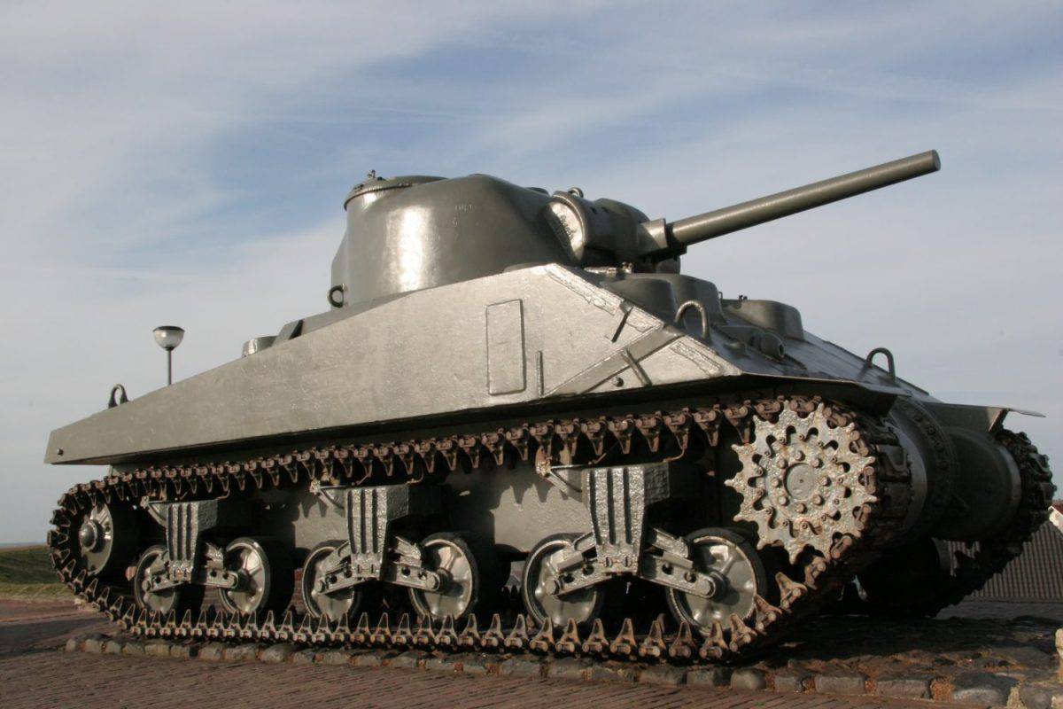 World War Two Sherman Tank