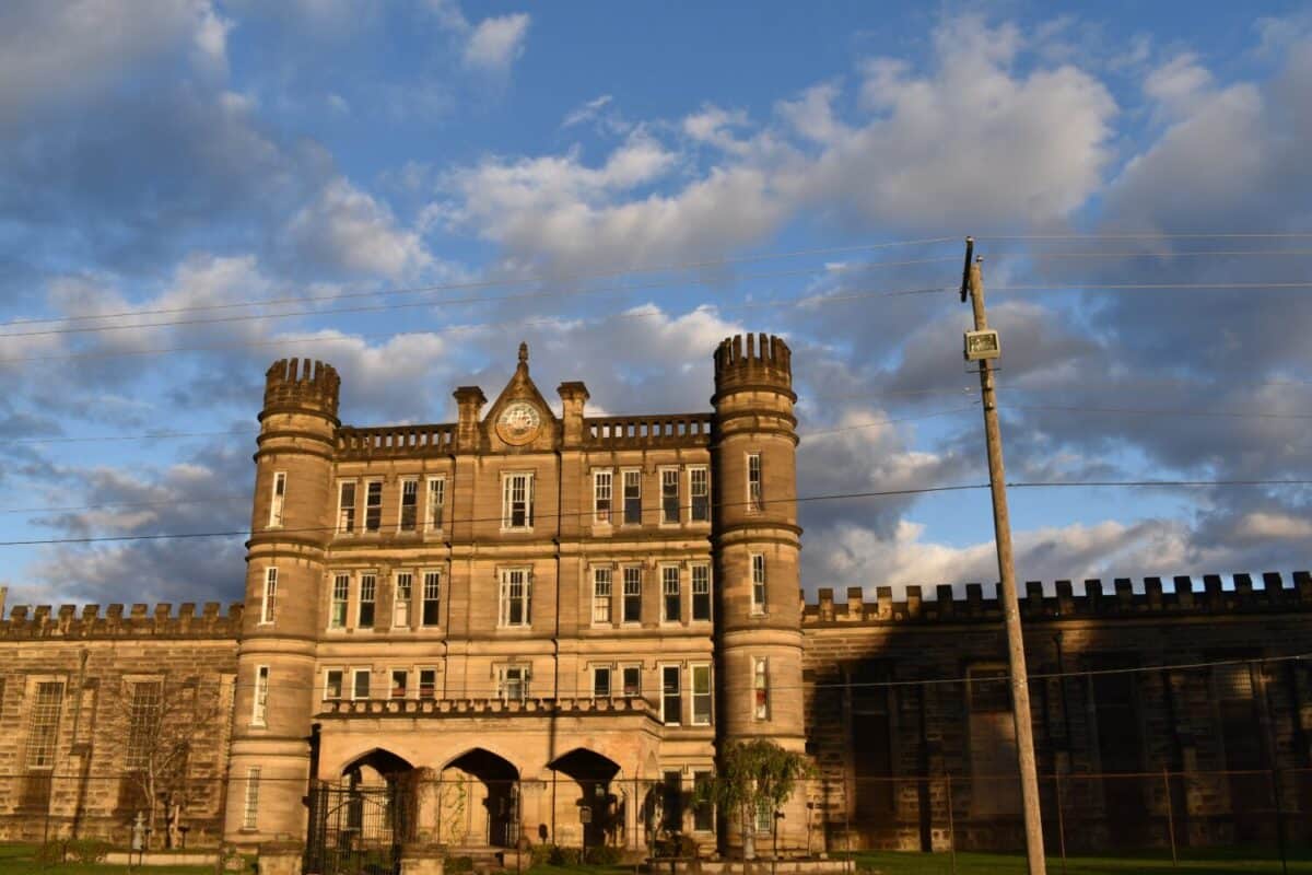 West Virginia Penitentiary in Moundsville.
