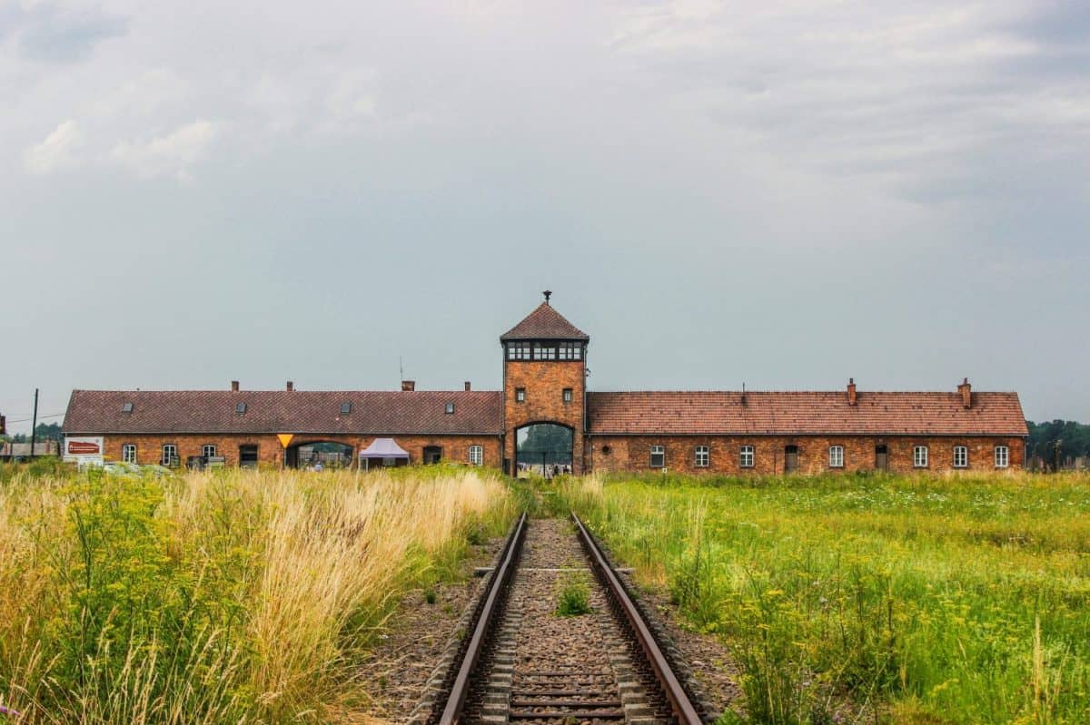 Auschwitz Birkenau memorial in Poland