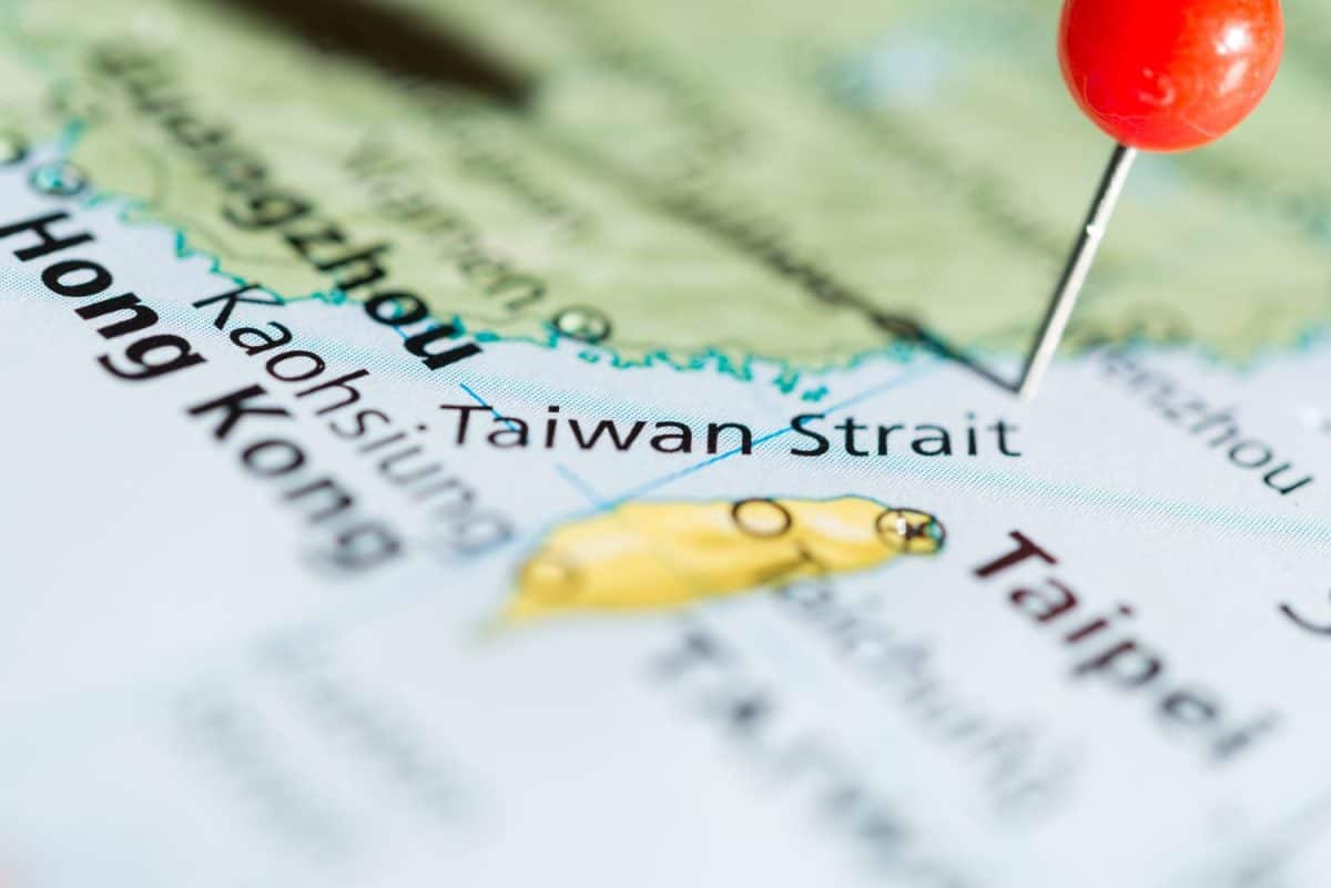 Taiwan Strait.