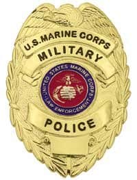 military police badge