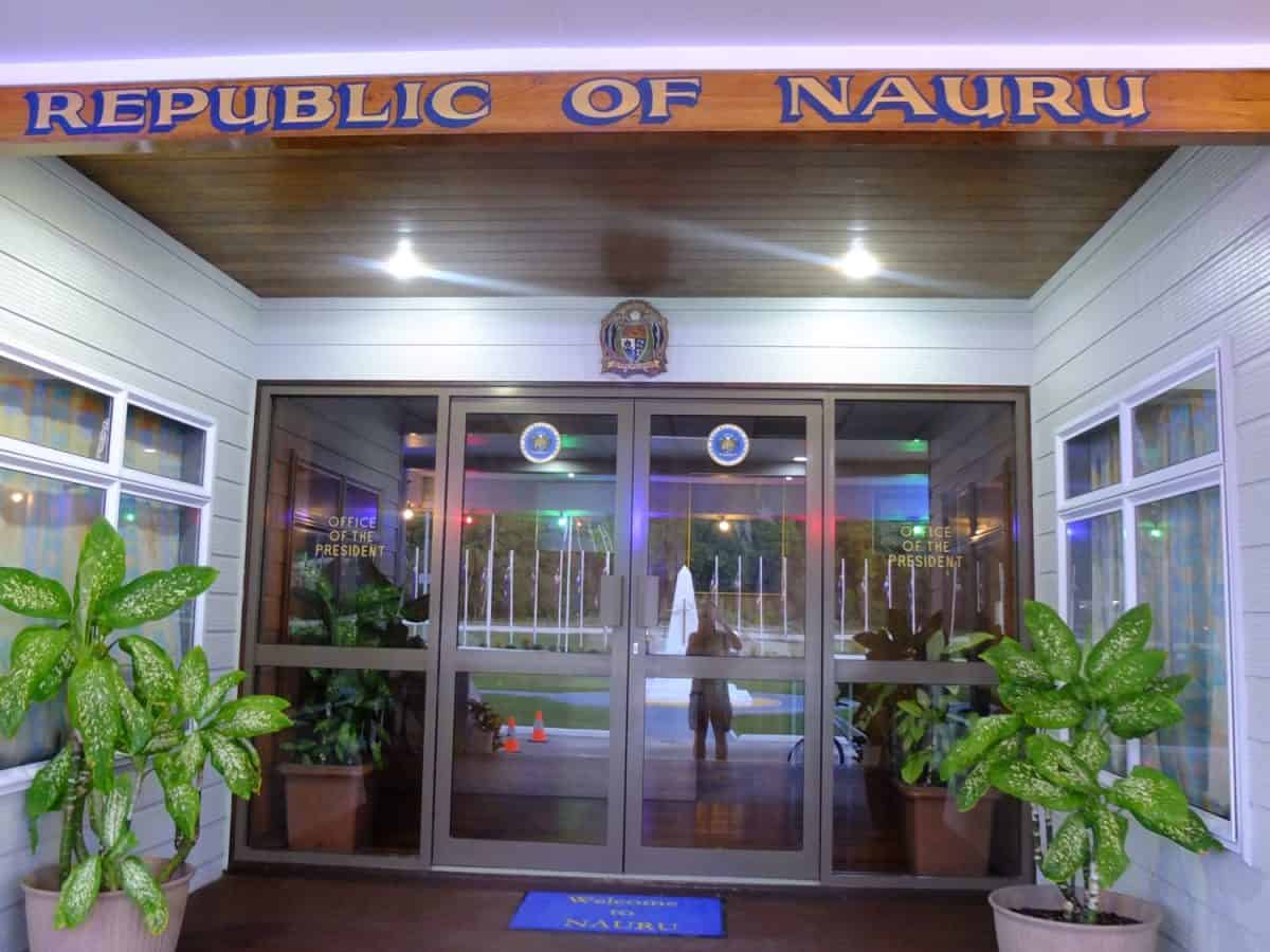 Office of the President, Yaren, Nauru, South Pacific