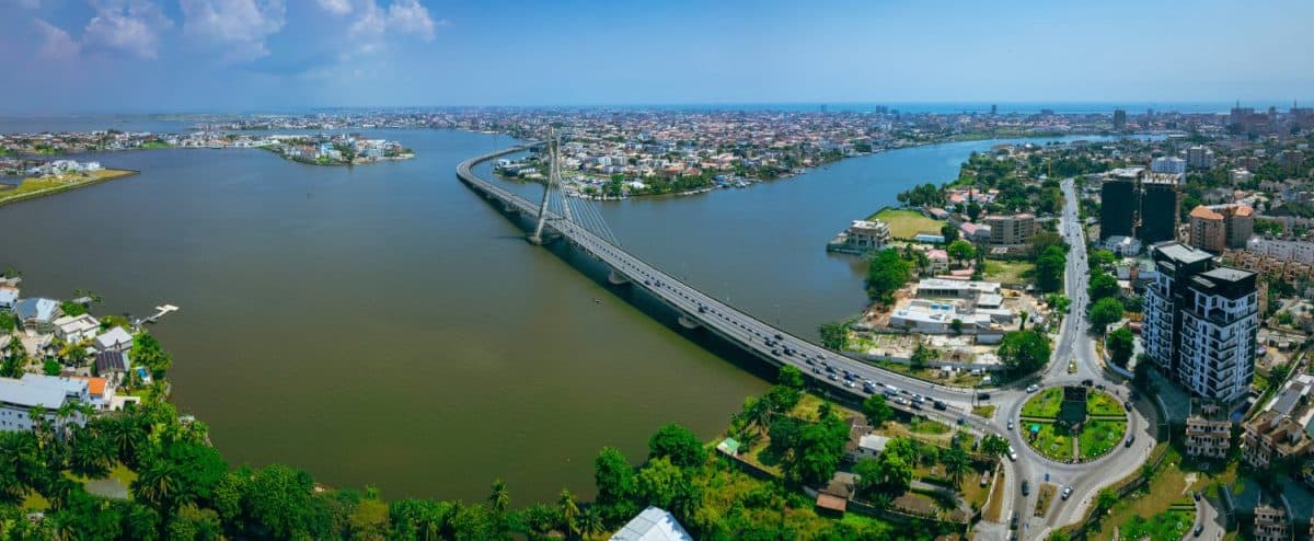 Lekki - Ikoyi Link Bridge in one of the richest neighbour in West Africa