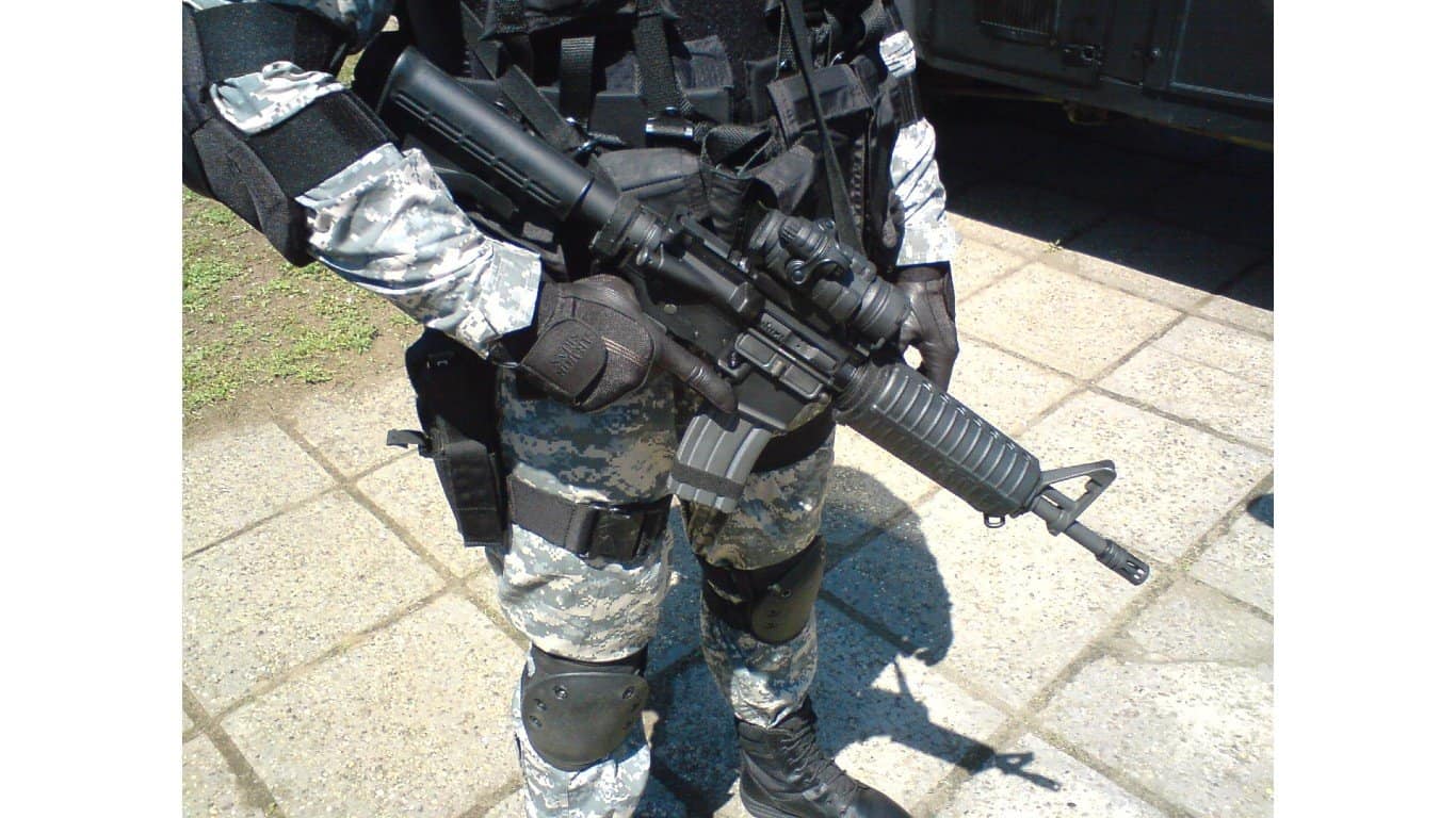 35. Colt CAR-15 Commando